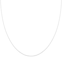 Sterling Silver Rolo Chain Necklace 18 Inches 1.30 Grams
