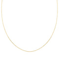 14K Yellow Gold Over Sterling Silver Rolo Chain Necklace 18 Inches 1.20 Grams - Sticky add to cart bar