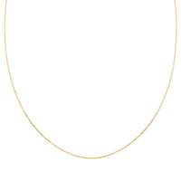 14K Yellow Gold Over Sterling Silver Rolo Chain Necklace 18 Inches 1.20 Grams