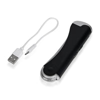Black Rechargeable Flameless Pocket Electric Lighter