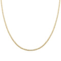 10K White and Yellow Gold Chain Necklace 22 Inches 16.9 Grams - Sticky add to cart bar