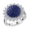 Simulated Blue Diamond
