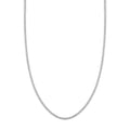 Italian Sterling Silver Brillantina 3 Layer Chain Necklace 18 Inches 6 Grams - Sticky add to cart bar