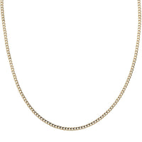 10K Yellow Gold Cuban Necklace 18 Inches