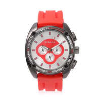 STRADA Austrian Crystal Japanese Movement Watch with silicone Strap