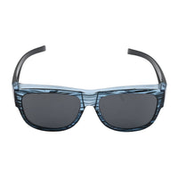 SPX UV 400 Polarized Black Brushed Wayfarer Style Sunglasses