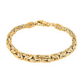 Bali Legacy Vermeil YG Over Sterling Silver Borobudur Bracelet (6.50 In) (29.25 g) - Sticky add to cart bar