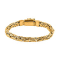 Bali Legacy Vermeil YG Over Sterling Silver Borobudur Bracelet (7.25 In) (41.50 g) - Sticky add to cart bar