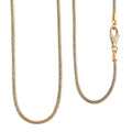 Bali Legacy Vermeil Yellow Gold Over Sterling Silver Tulang Naga Chain Necklace 20 Inches 16 Grams - Sticky add to cart bar