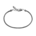 Bali Legacy Sterling Silver Tulang Naga Chain Bracelet with Leaf Charm (7.25 In) (8.35 g) - Sticky add to cart bar