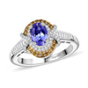 Tanzanite & Yellow Diamond