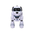 Multi-Functional Robotic Stunt Toy Dog with Remote Control and LED Eyes - Gray - Sticky add to cart bar