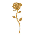 24K Yellow Golden Forever Rose with Book Packaging 99mmX32mm 200mg - Sticky add to cart bar