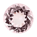 AAA Pink Morganite (Rnd 8 mm) 1.50 ctw - Sticky add to cart bar