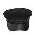 Comfortable Classic Beret Cap - Black (Diameter: 22-22.8") - Sticky add to cart bar