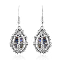 Abalone Shell Tree of Life Earrings in Stainless Steel - Sticky add to cart bar