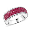 Simulated Ruby Color Diamond