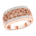 Karis Natural Champagne Diamond Accent Ring - Sticky add to cart bar