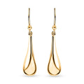 Water Drop Earrings in 14K Rose Gold Over Sterling Silver 1.95 Grams - Sticky add to cart bar