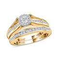 New York Closeout 14K Yellow Gold Diamond (I2) Ring (Size 10.0) (5 g) 0.50 ctw - Sticky add to cart bar