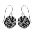 Sterling Silver Round Dangle Earrings 3.03 Grams - Sticky add to cart bar