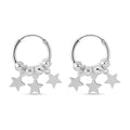 Sterling Silver Hoop Earrings 2.53 Grams - Sticky add to cart bar