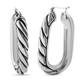 Sterling Silver Hoop Earrings (13.8 g) - Sticky add to cart bar
