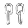 Link Earrings in Sterling Silver 7.3 Grams - Sticky add to cart bar