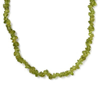 Peridot Chips 345.00 ctw Necklace 36 Inches