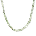 Montezuma Prasiolite 160.00 ctw Beaded Necklace in Sterling Silver 18 Inches - Sticky add to cart bar
