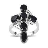 Karis African Amethyst Ring in Platinum Bond (Size 6.0) 2.50 ctw