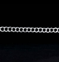 Fancy Link Necklace in Sterling Silver 21.5 Grams 20 Inches