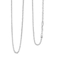 Double Bismark Chain Necklace in Sterling Silver 9.90 Grams 20 Inches - Sticky add to cart bar