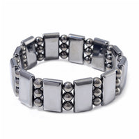 Terahertz 230.00 ctw Block Stretch Men's Bracelet (8-8.5In)