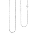 Sterling Silver Rock Chain Necklace 24 Inches 6.12 Grams - Sticky add to cart bar