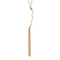 White Swarovski Crystal  Necklace (Size - 20) 0.01 ctw