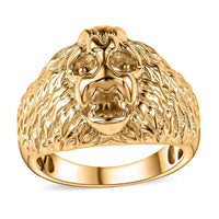 Men's Ring in 18K YG Plated Bronze (Size 11.0)