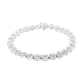 NY Closeout 14K White Gold Diamond G-H I1 Bracelet (7.50 In) 18 Grams 5.00 ctw - Sticky add to cart bar