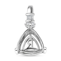 Rhapsody Diamond E-F VS2 0.06 ctw Pendant in 950 Platinum