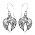 Bali Legacy Angel Wings Earrings in Sterling Silver 4.20 Grams - Sticky add to cart bar
