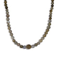 Karis Malagasy Labradorite Beaded 167.00 ctw Necklace 20 Inches in Platinum Bond - Sticky add to cart bar