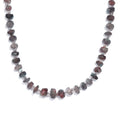Malagasy Labradorite Necklace (20 Inches) in Stainless Steel 126.50 ctw - Sticky add to cart bar