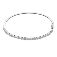 Ankur Treasure Chest 10K Yellow Gold Luxuriant Lab Grown Diamond Bangle Bracelet (7.00 In) (8.85 g) 1.00 ctw