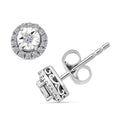 NY Closeout Luxuriant Lab Grown Diamond 0.20 ctw Stud Earrings in 10K White Gold - Sticky add to cart bar
