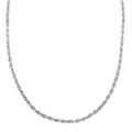 Rope Chain Necklace in Sterling Silver 27 Grams 22 Inches - Sticky add to cart bar