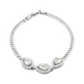 Simulated Diamond 3.80 ctw Bracelet in Sterling Silver (7.50  (7.50 In) - Sticky add to cart bar
