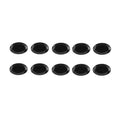 Premium Thai Black Spinel Set of 10 (Oval 6x4 mm) 5.39 ctw Loose Gemstone - Sticky add to cart bar