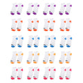 Mossimo 20 Pairs Quarter Length Women's Socks - White/Multi Color (Sizes 4-10) - Sticky add to cart bar