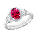 Ouro Fino Rubellite and Diamond Luxe Ring - Sticky add to cart bar