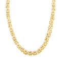 La Bella Italian 14K Yellow Gold Over Sterling Silver Necklace 22 Inches 81.72 Grams - Sticky add to cart bar